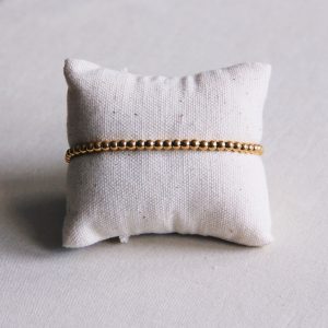 Armband met kralen goud