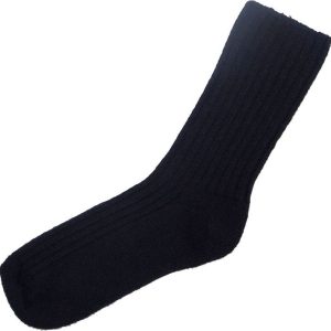Wollen sokken Joha donkerblauw