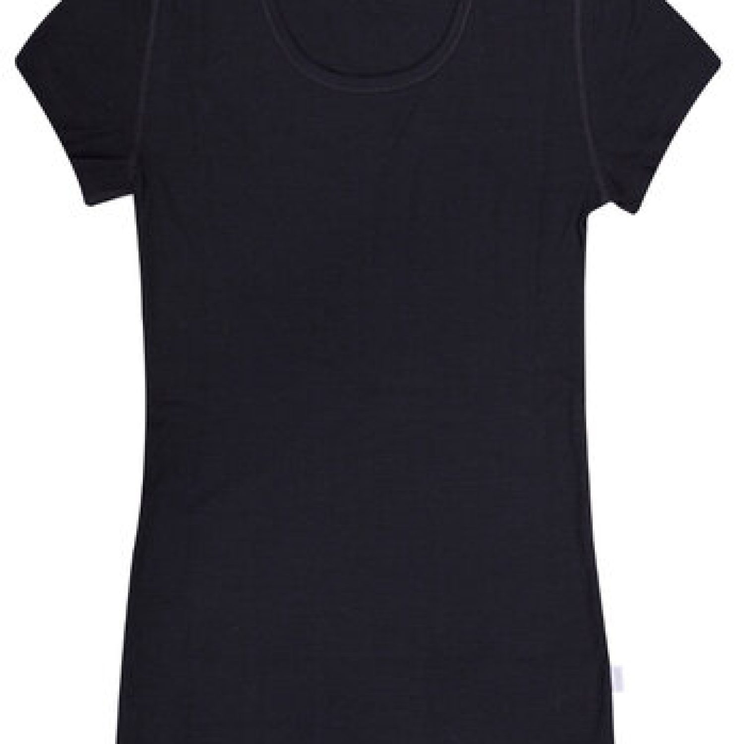 t-shirt wol zwart Joha